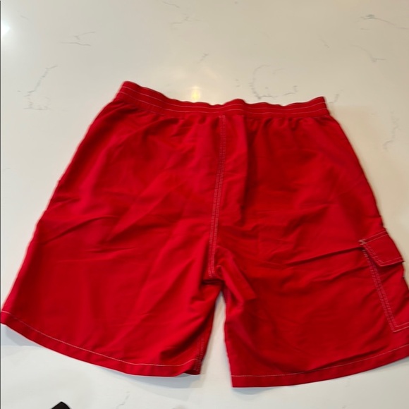 Polo by Ralph Lauren Red Swim Board Shorts Quick-Dry Size M - Picture 12 of 16